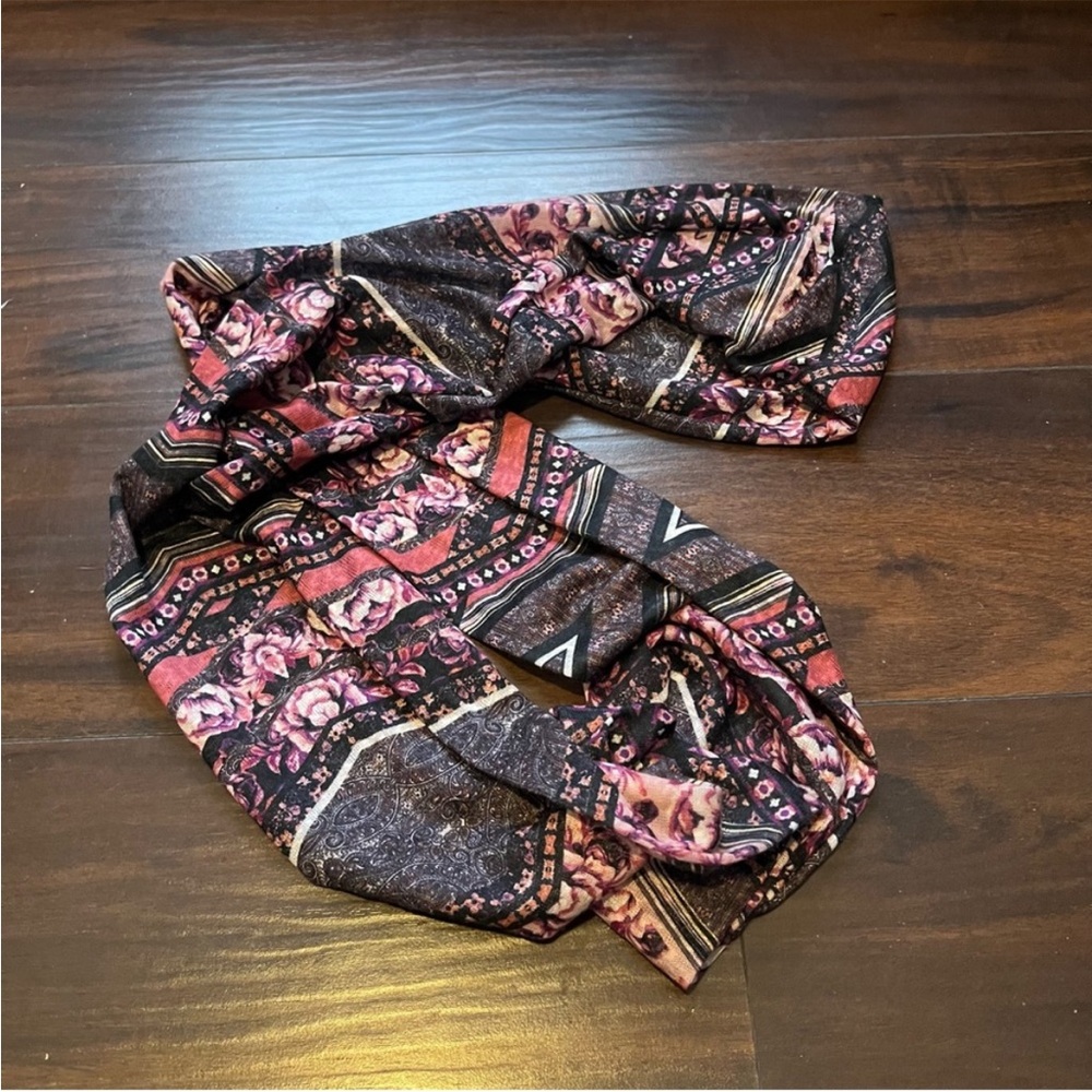 Floral Patterned Headscarf